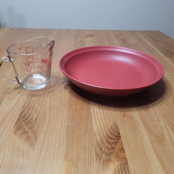 Noritake Colorwave Raspberry Pie Plate - Picture 1 of 3